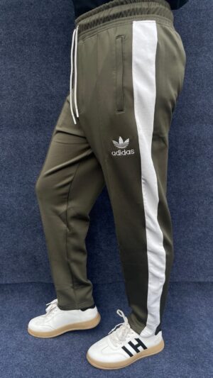 China Interlock trouser-(Premium Olive)-all season wearable