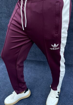 China Interlock trouser-(Maroon)