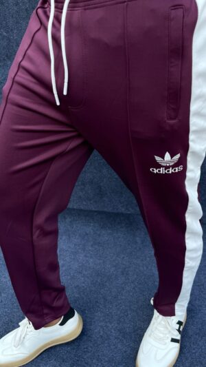 China Interlock trouser-(Maroon)