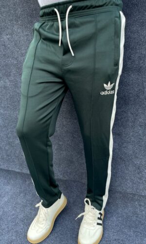 China Interlock trouser-(Premium Bottle Green)-all season wearable